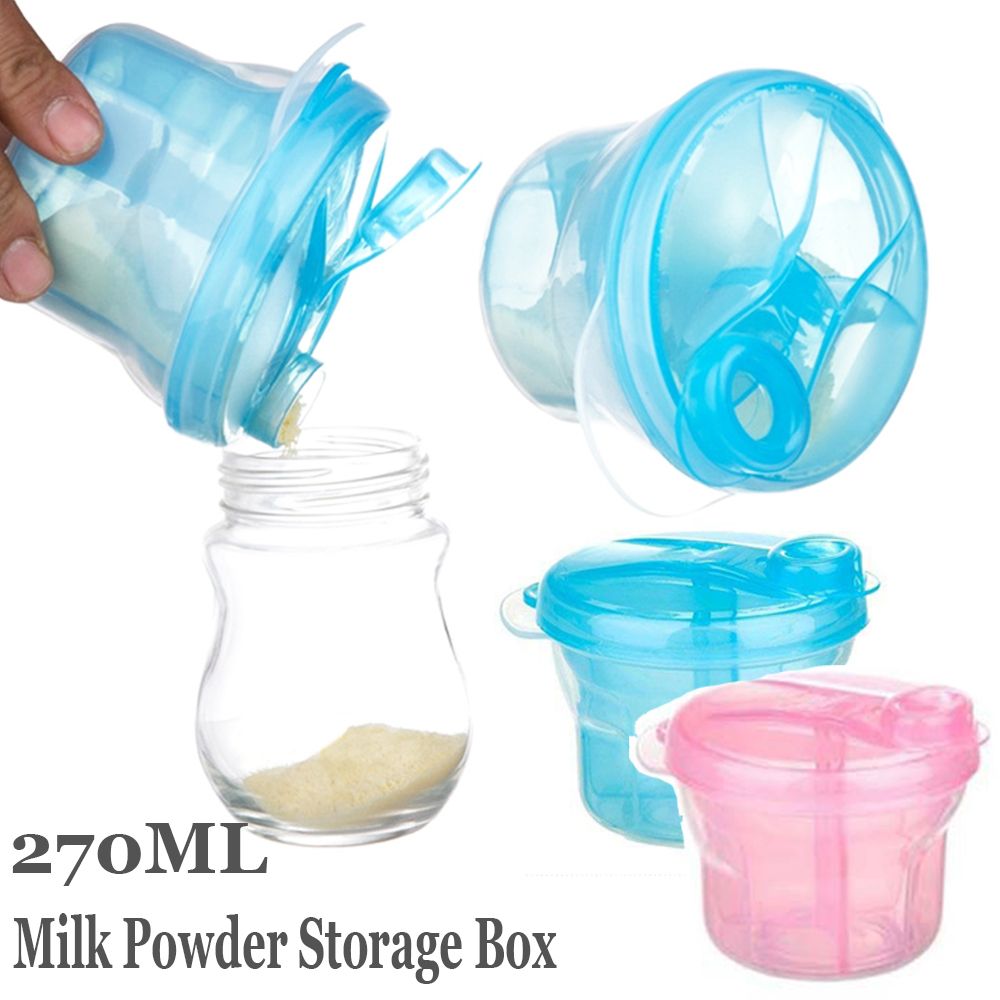 Snack Container Travel - 3 Grid Snacks Box Feeding Baby