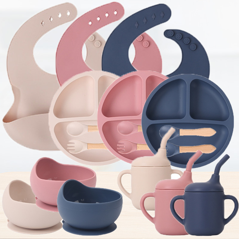 Baby Food Tracker - 1/5Pc BPA Free Silicone Baby Feeding