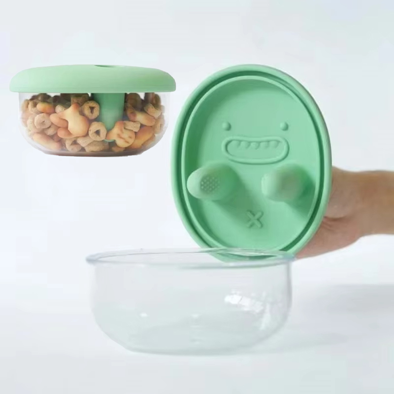 Snack Container Travel - Keep Hands Clean Lunch Box With