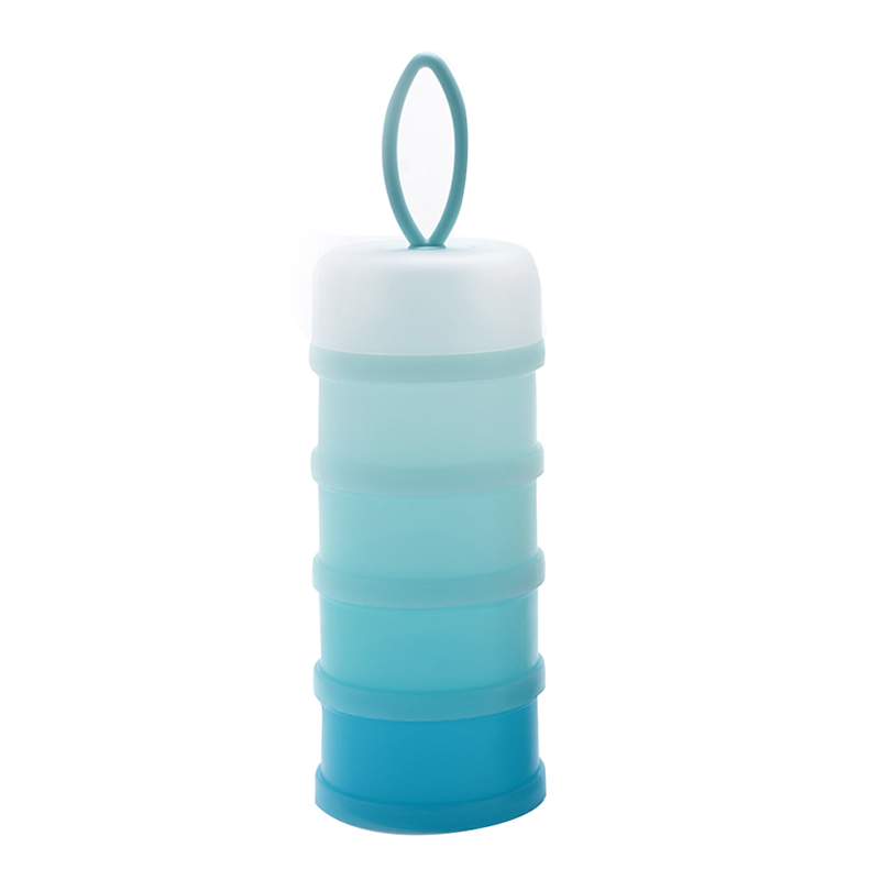 Baby Food Tracker - 4 Layers Baby Container PP Milk