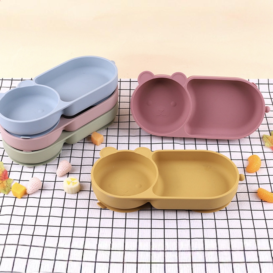 Baby Silicone Suction Cup Bowl - Baby Food Universe ulasan dan harga