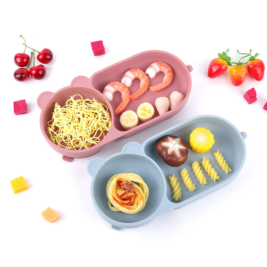 Baby Silicone Suction Cup Bowl - Baby Food Universe ulasan dan harga