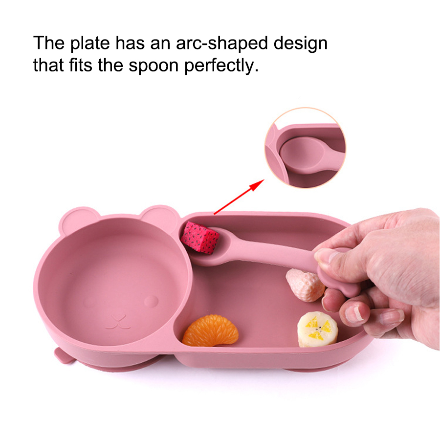Baby Silicone Suction Cup Bowl - Baby Food Universe ulasan dan harga