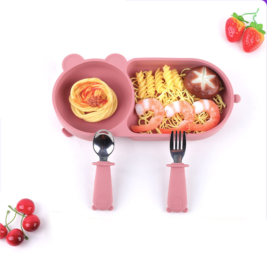Baby Silicone Suction Cup Bowl - Baby Food Universe ulasan dan harga