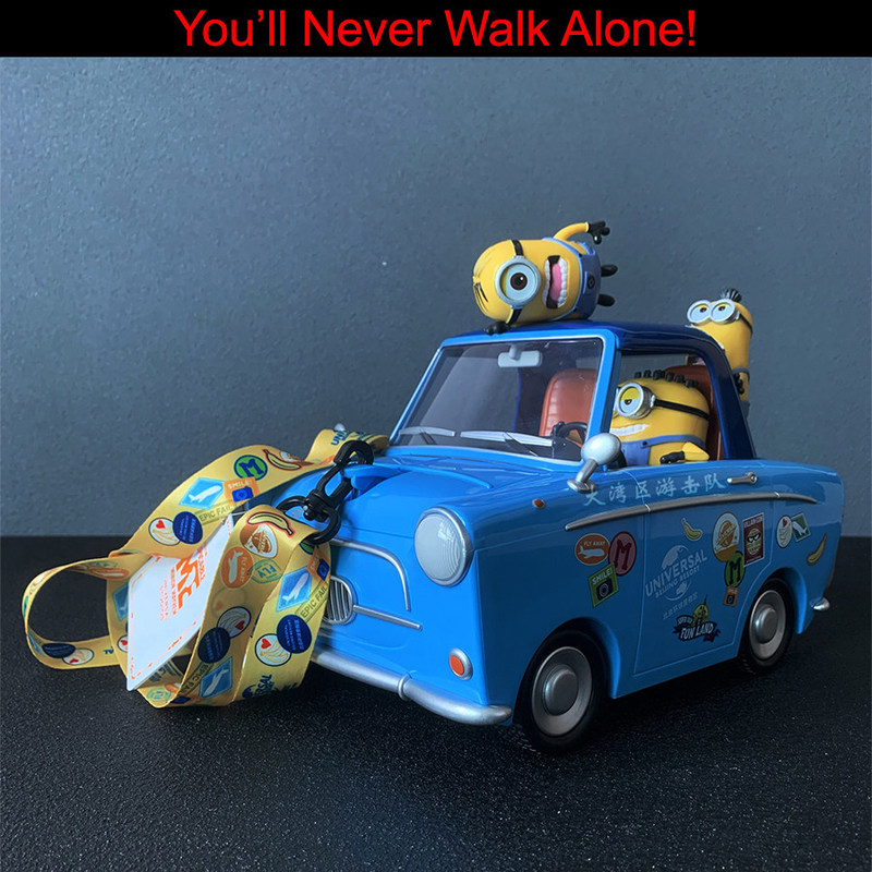 Universal Studios Car Shaped P - Snack Container Travel ulasan dan harga