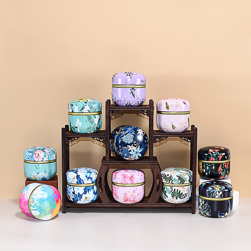 Tea Caddy Tea Box Containers C - Snack Container Travel ulasan dan harga
