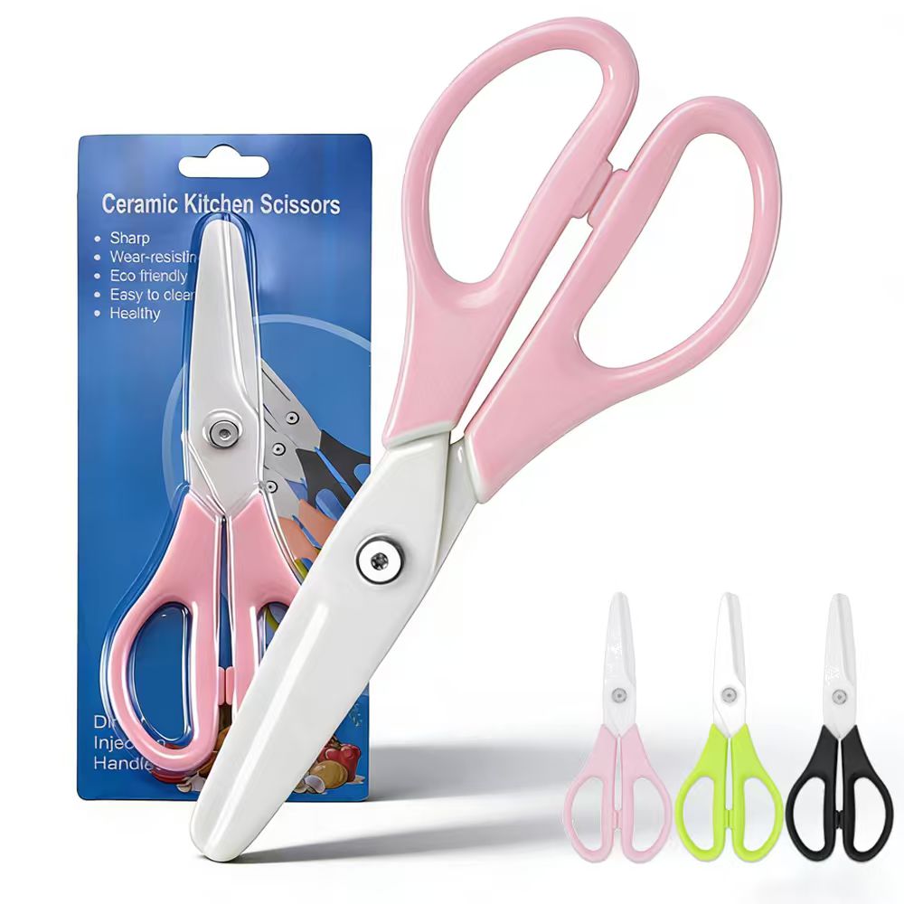Dobeli 8 inch Zirconia Ceramic - Baby Food Scissors ulasan dan harga