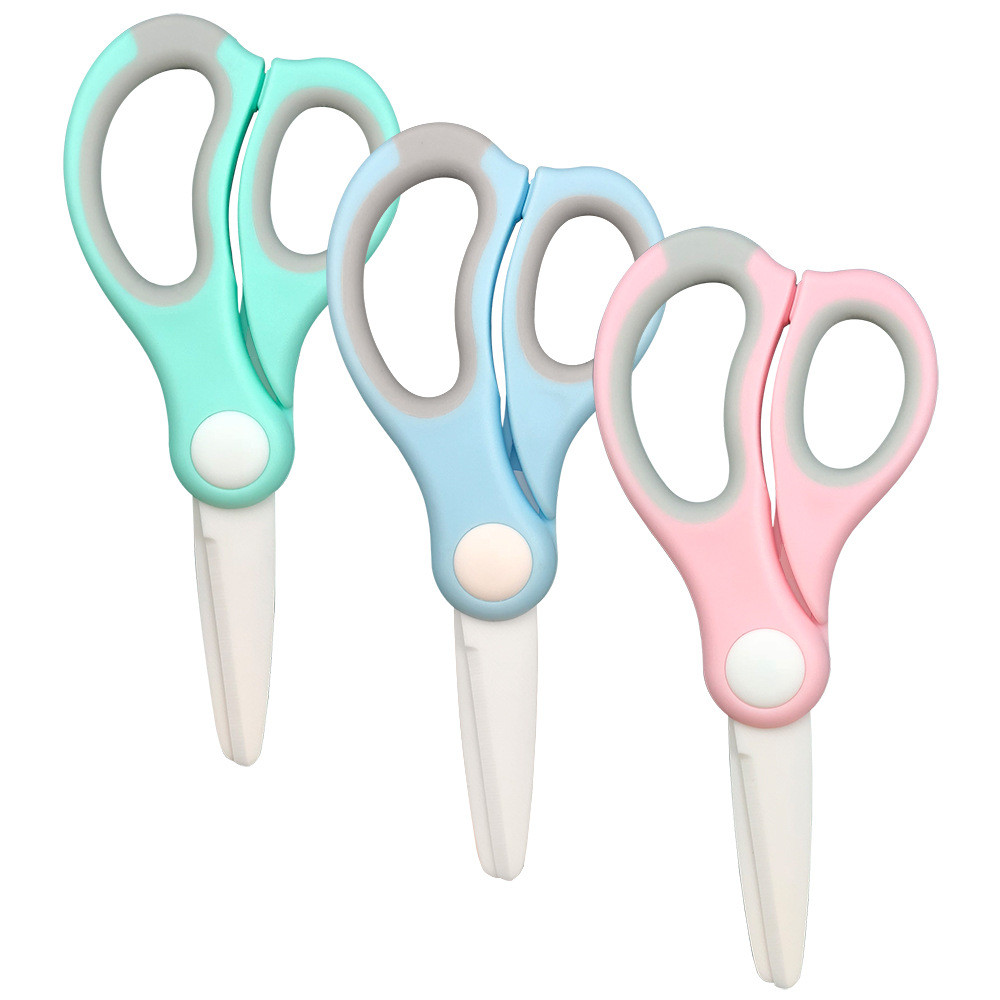 Portable Ceramic Scissors Baby - Baby Food Scissors ulasan dan harga