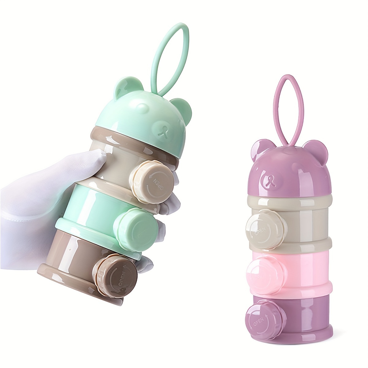 Large Capacity Baby Milk Powde - Snack Container Travel ulasan dan harga