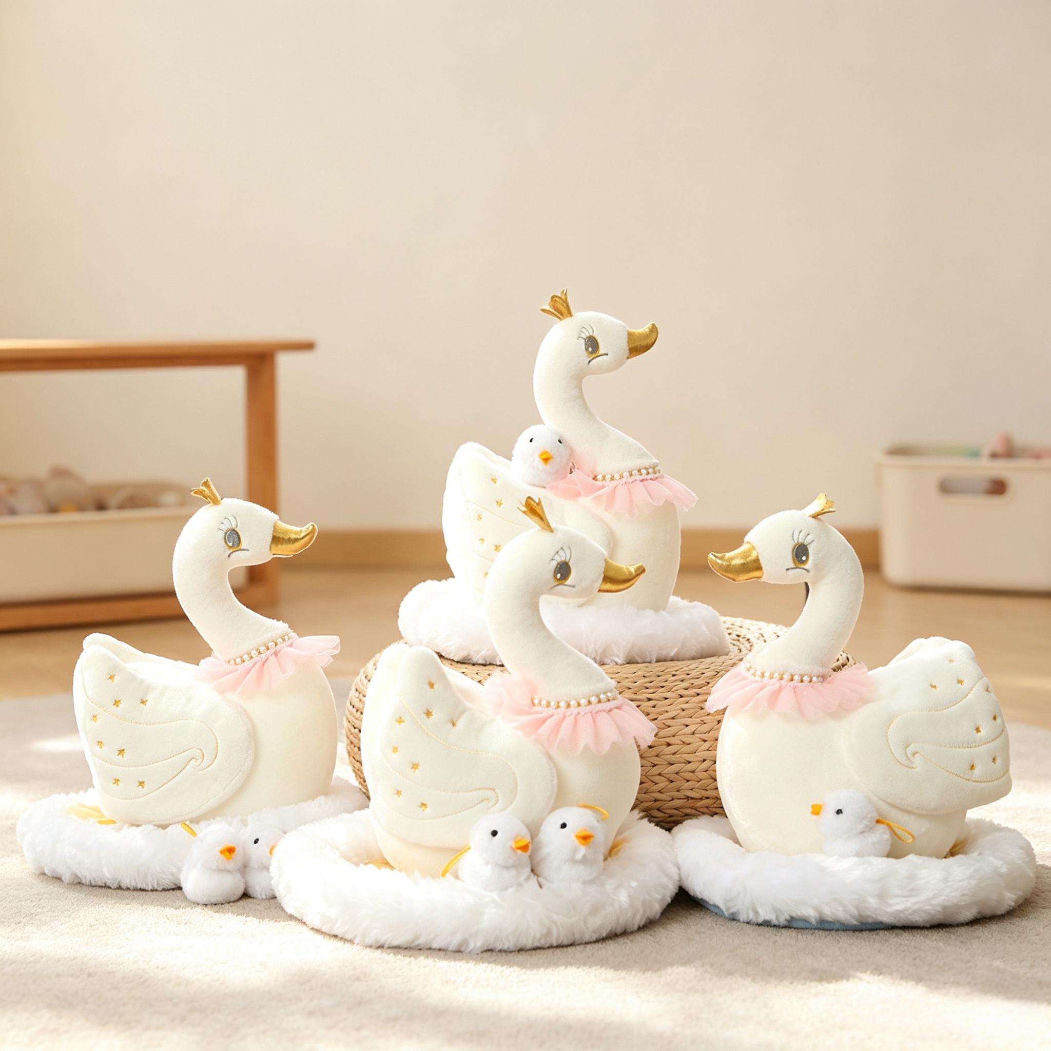 Kawaii Simulated Swan Family P - Baby Food Nestum ulasan dan harga