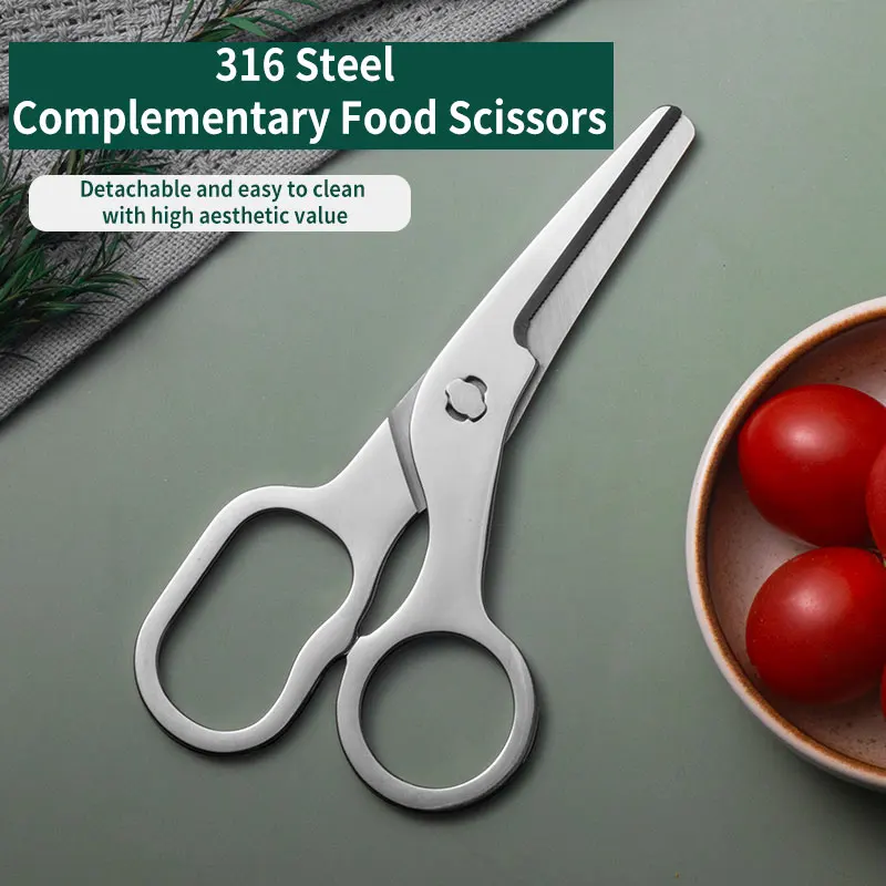 Baby Food Scissors Detachable  - Baby Food Scissors ulasan dan harga