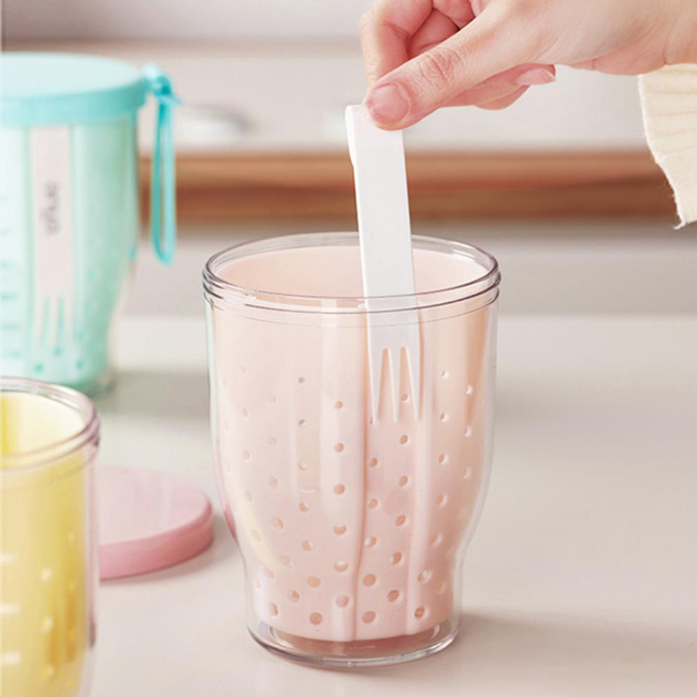 Fruit Cup Container Portable S - Snack Container Travel ulasan dan harga