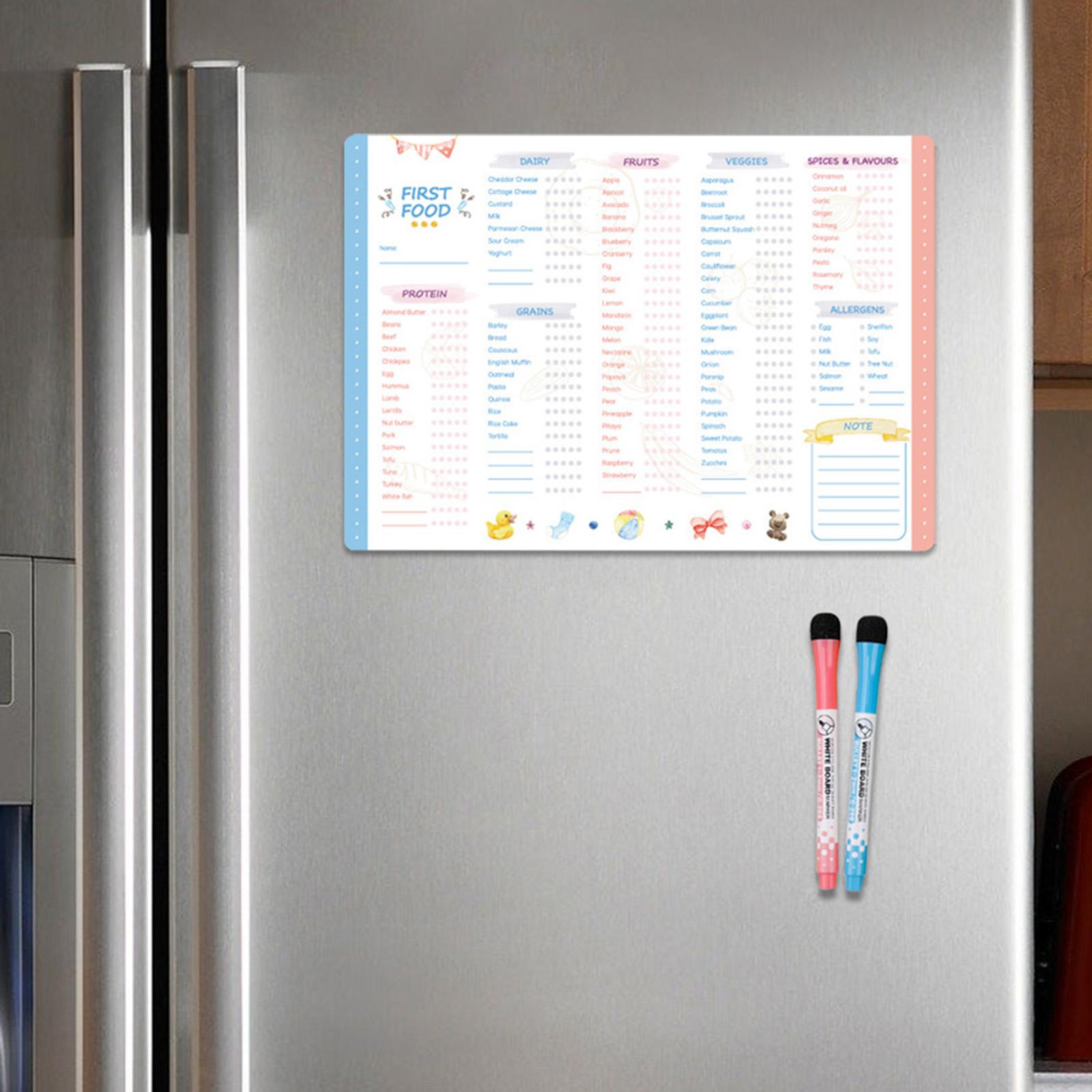 Baby First Foods Checklist Mag - Baby Food Tracker ulasan dan harga