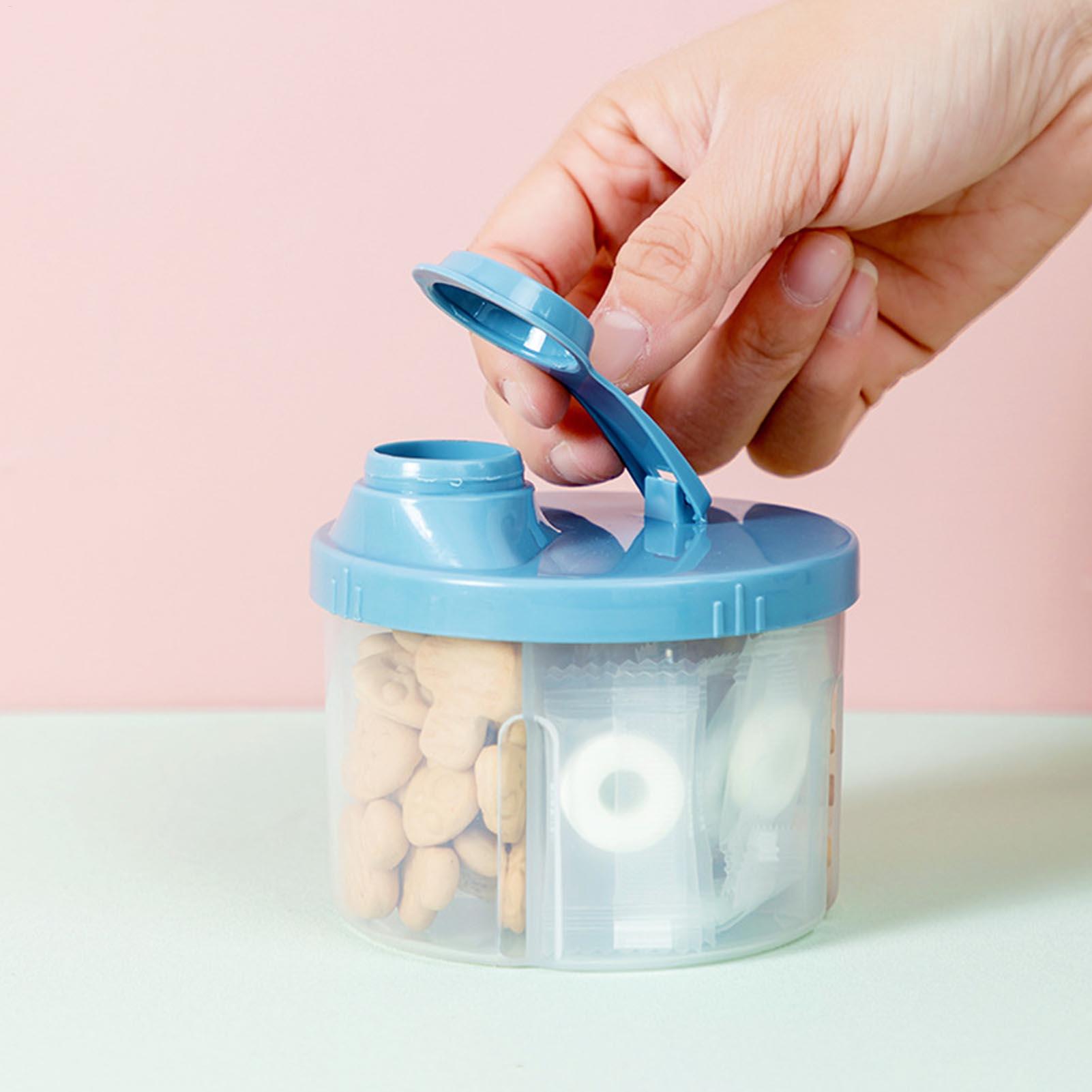 9.4x6cm Portable Milk Powder C - Snack Container Travel ulasan dan harga