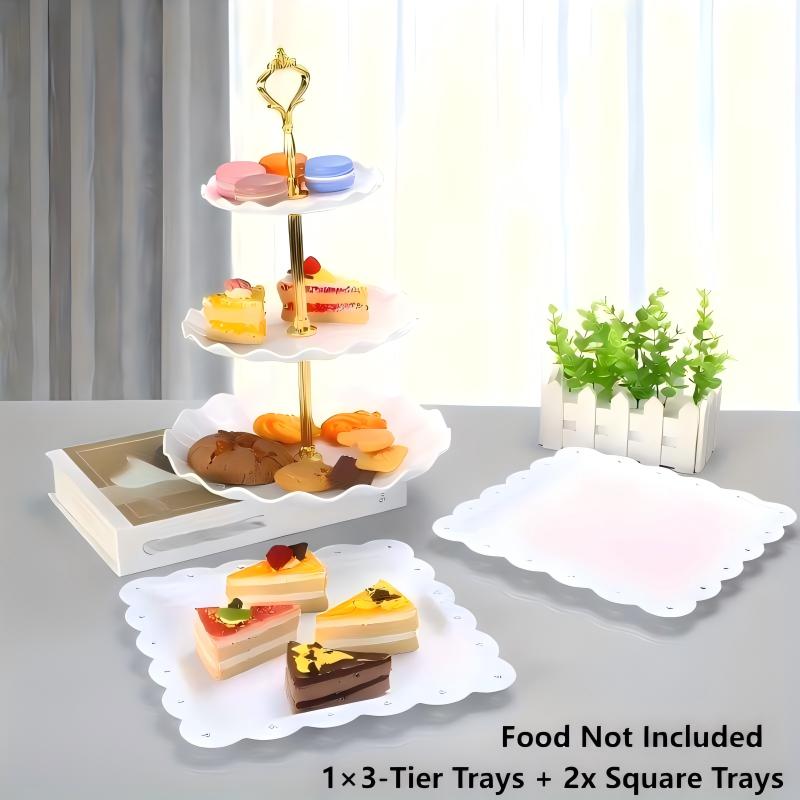 1/3/4/5PCS Decorative Food Tra - Baby Food Universe ulasan dan harga