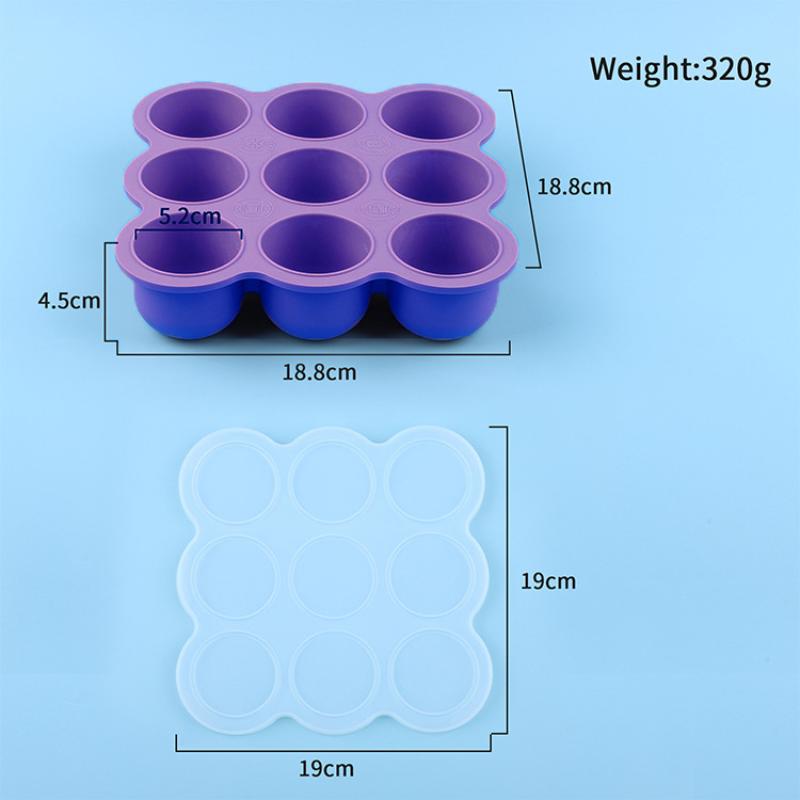 Baby Food Silicone Container 9 - Baby Food Universe ulasan dan harga