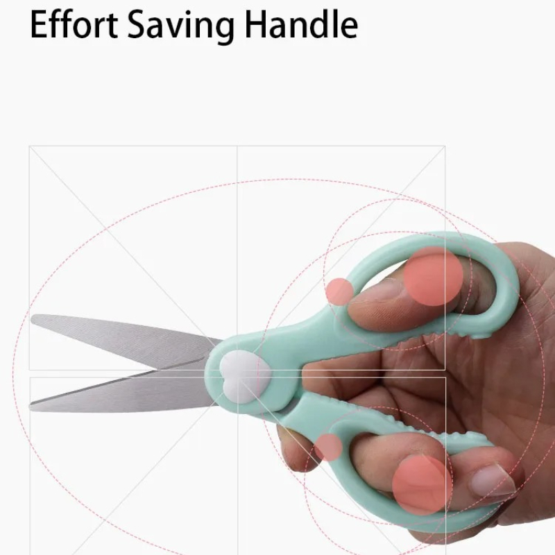 Stainless Steel Blade Children - Baby Food Scissors ulasan dan harga