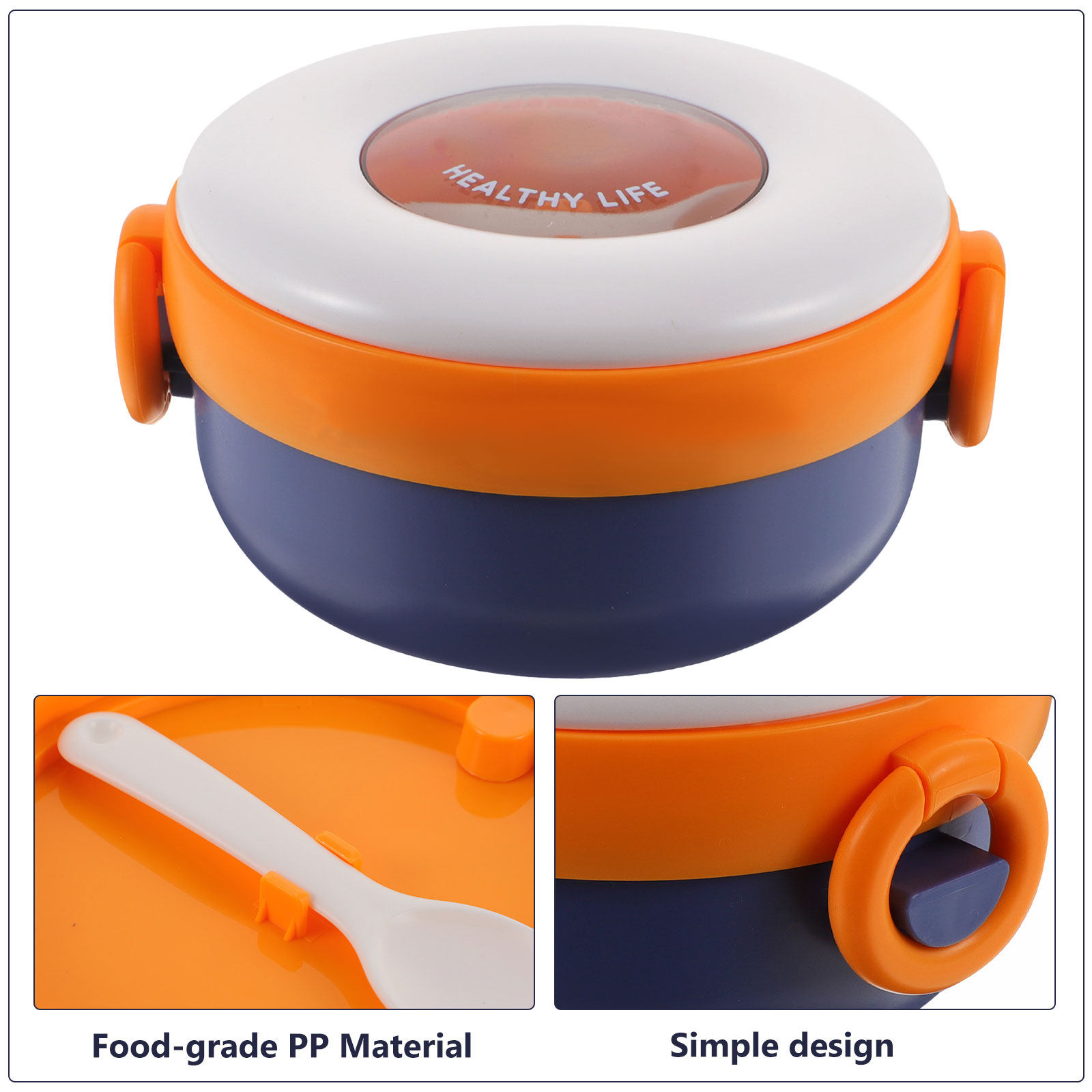 1Set Stainless Steel Baby Bowl - Baby Food Scissors ulasan dan harga