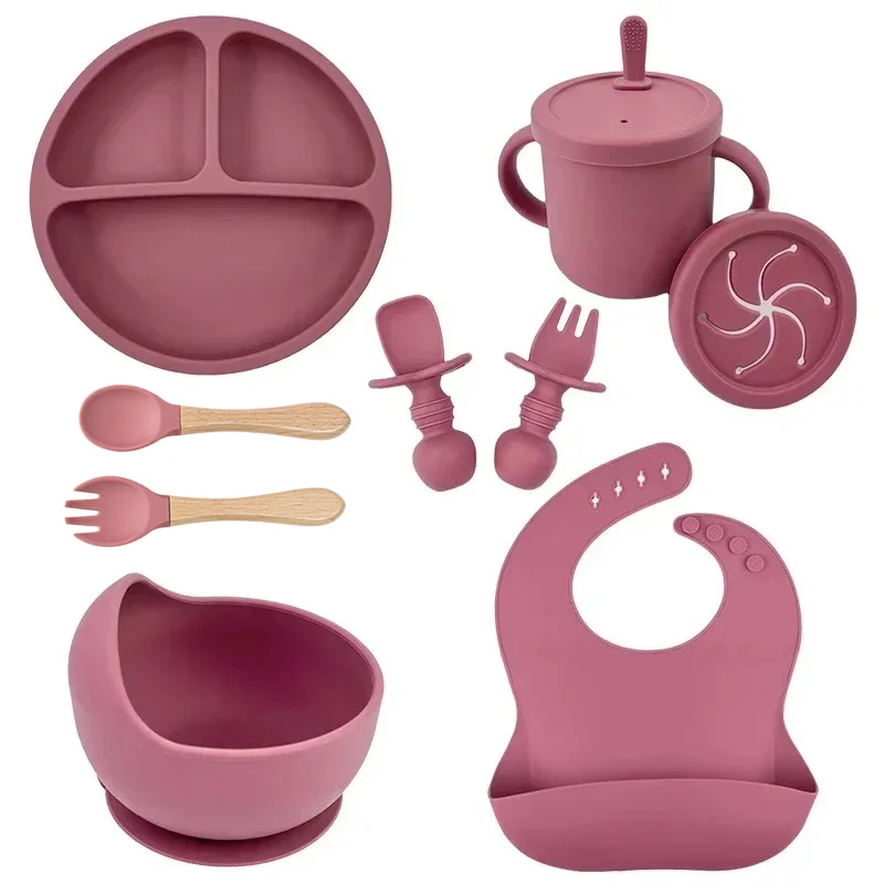 Food Grade Silicone Child Dish - Baby Food Tracker ulasan dan harga