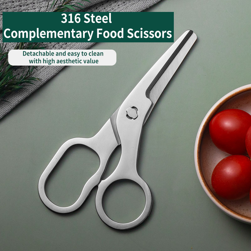 TUPI Baby Food Scissors - Food - Baby Food Scissors ulasan dan harga