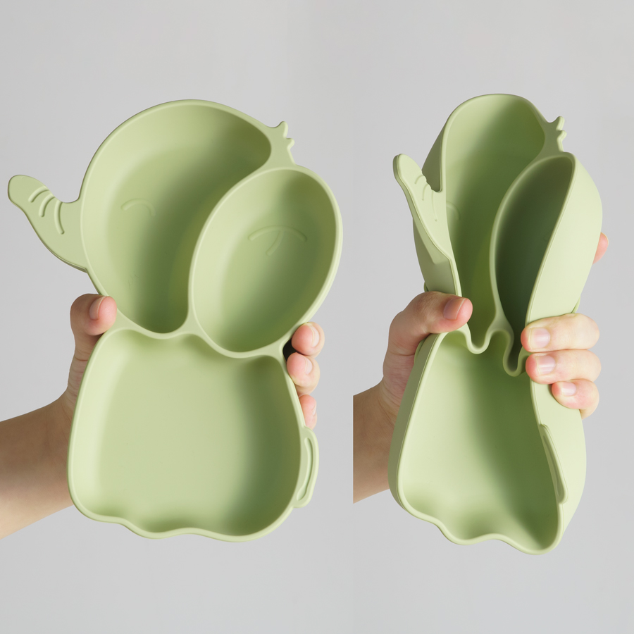 1PCS Baby Silicone Dining Dish - Baby Food Universe ulasan dan harga