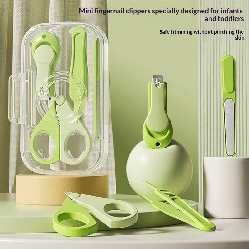Food Grade Material 4Pcs Baby  - Baby Food Scissors ulasan dan harga