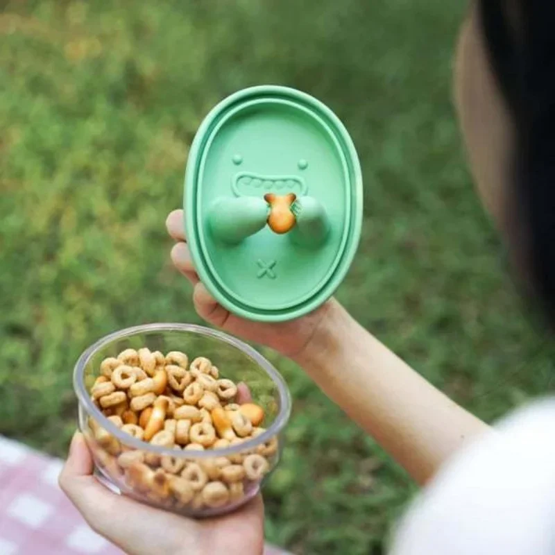 Keep Hands Clean Lunch Box Wit - Snack Container Travel ulasan dan harga