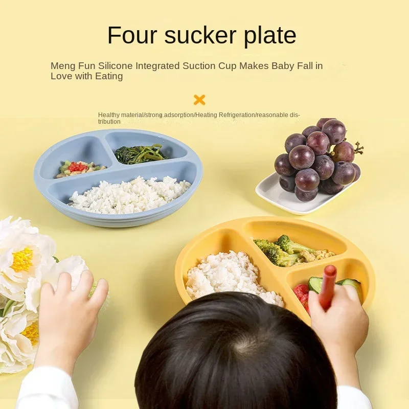3Pcs Silicone Baby Feeding Set - Baby Food Tracker ulasan dan harga