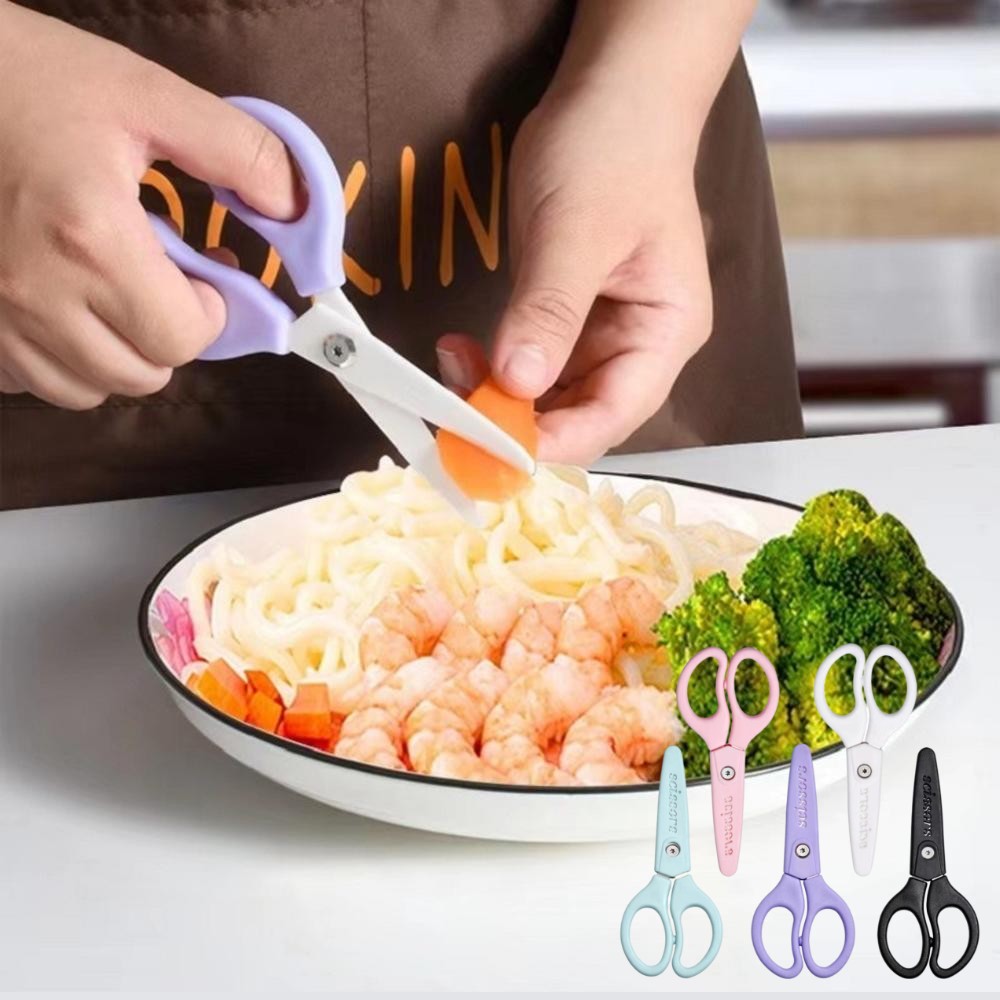 New Ceramic Scissors Baby Food - Baby Food Scissors ulasan dan harga