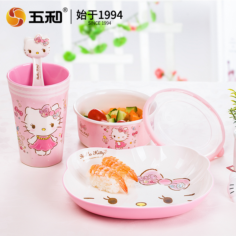 For Hello Kitty Tableware Baby - Baby Food Universe ulasan dan harga