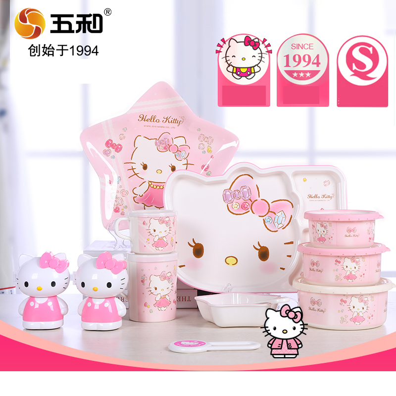 For Hello Kitty Tableware Baby - Baby Food Universe ulasan dan harga