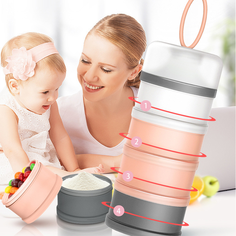 4 Layers Baby Container PP Mil - Baby Food Tracker ulasan dan harga