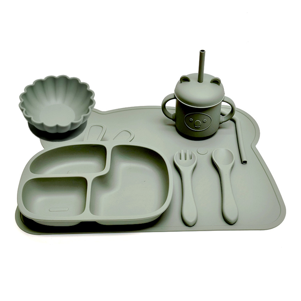 Children's tableware with suct - Baby Food Tracker ulasan dan harga