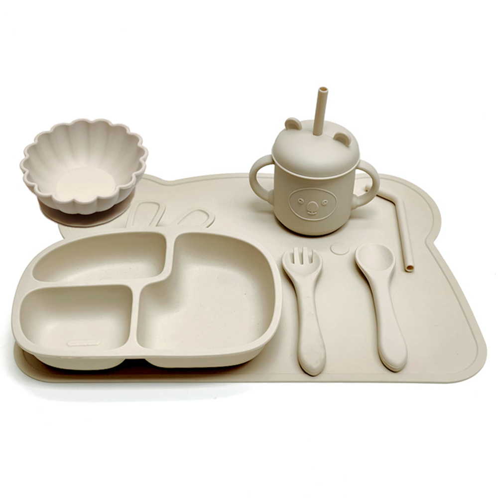 Children's tableware with suct - Baby Food Tracker ulasan dan harga