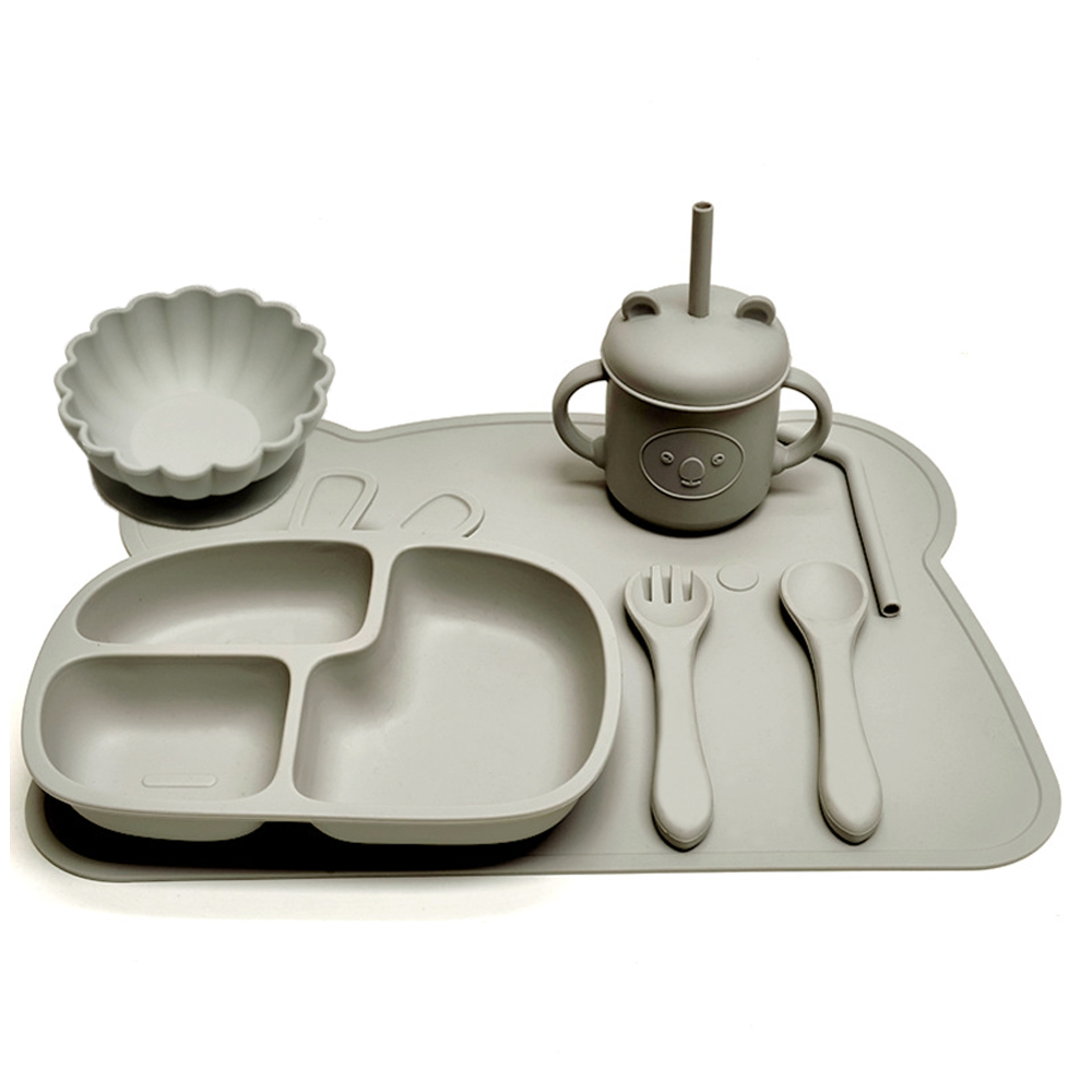 Children's tableware with suct - Baby Food Tracker ulasan dan harga