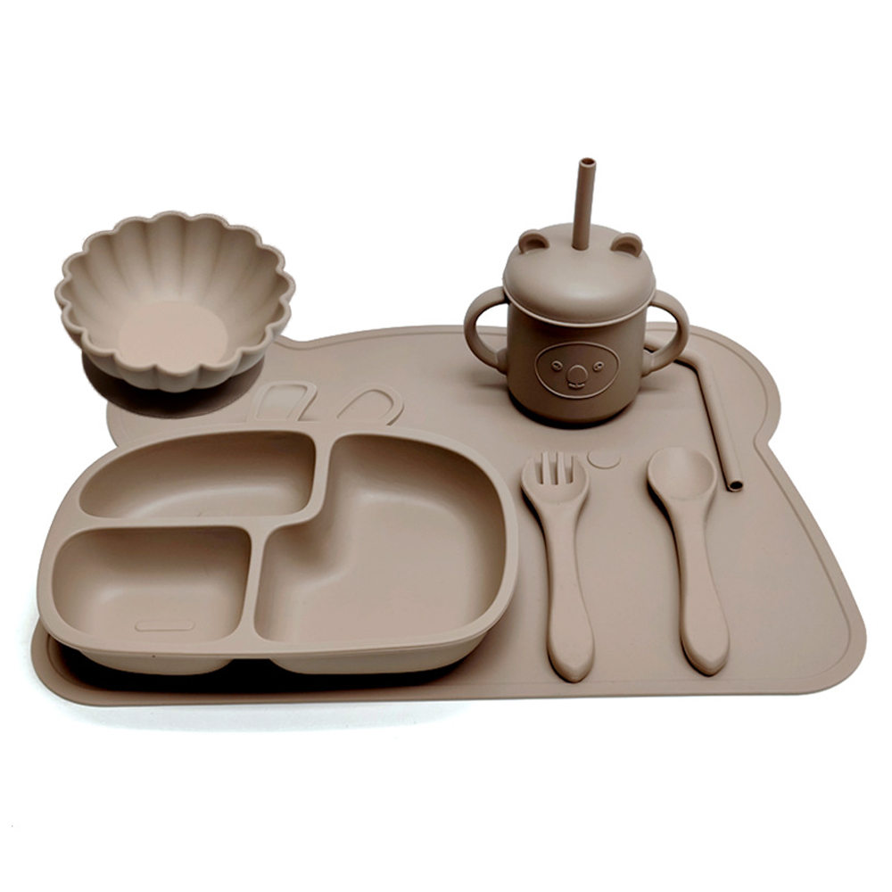 Children's tableware with suct - Baby Food Tracker ulasan dan harga