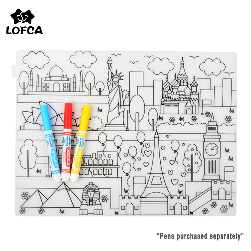 Silicone Baby Placemat 1pc Bab - Baby Food Universe ulasan dan harga