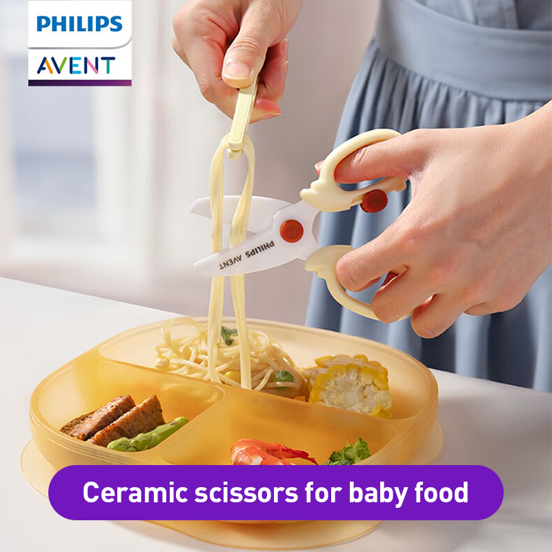 Avent Baby Food Scissors Safe  - Baby Food Scissors ulasan dan harga
