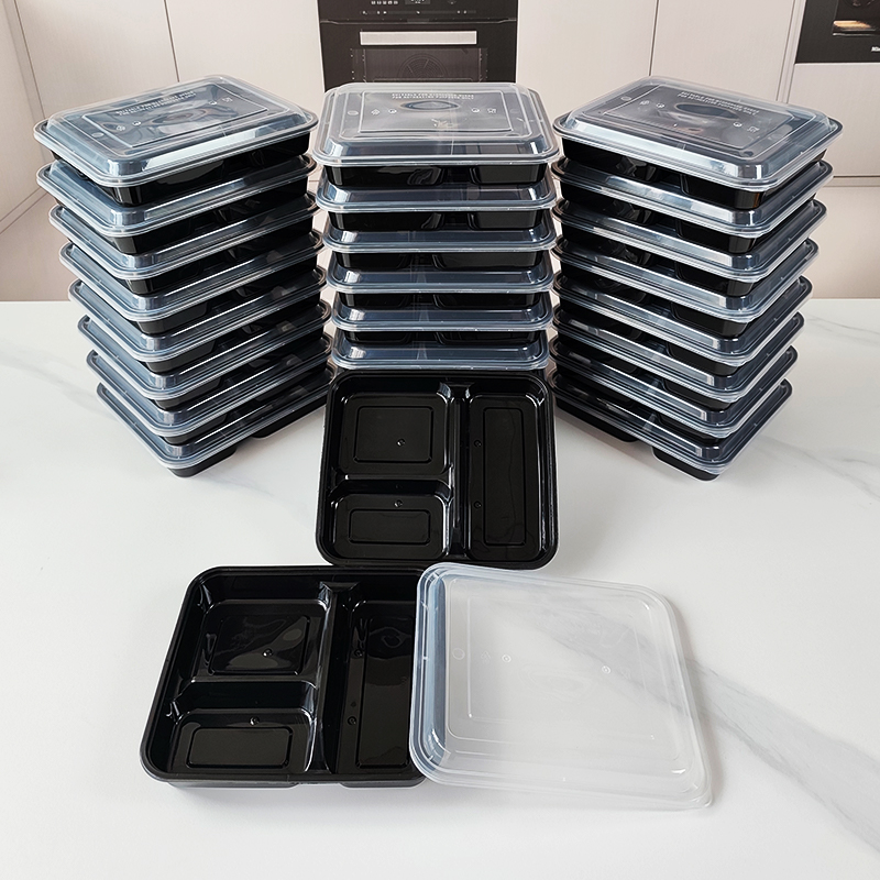 3-Compartment 34 Oz/1000 Ml, 1 - Snack Container Travel ulasan dan harga