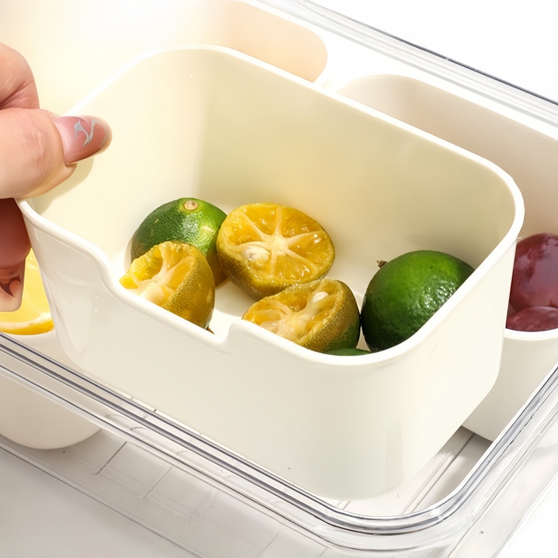 Clear 8/4-Compartment Snack Co - Snack Container Travel ulasan dan harga