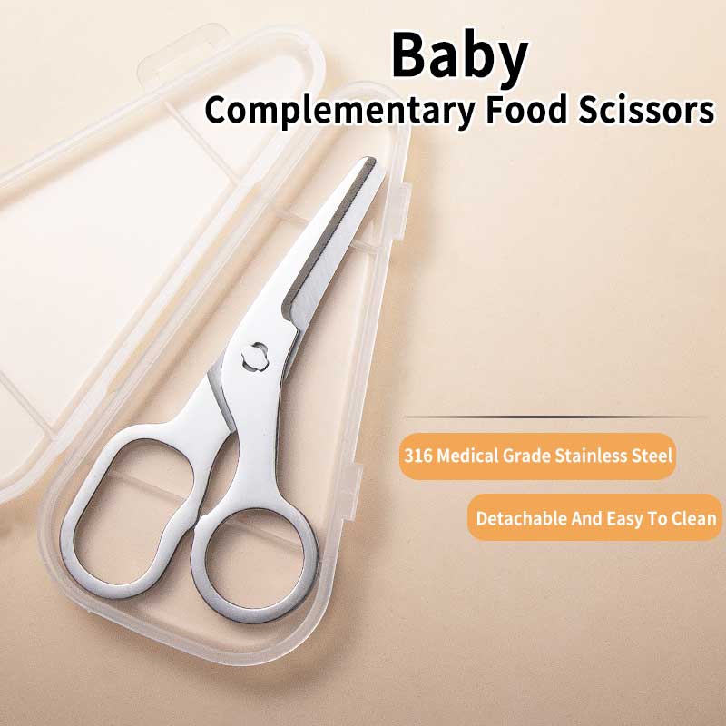 TUPI - Stainless Steel Scissor - Baby Food Scissors ulasan dan harga